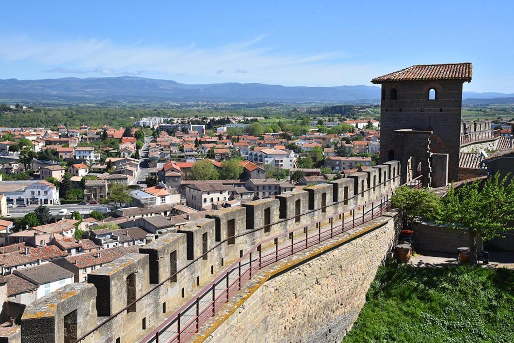 Tout Confort ! Calme, Climatisation, Parking Gratuit, Grande Terrasse, Ascenseur, Wifi Carcassonne Exterior foto