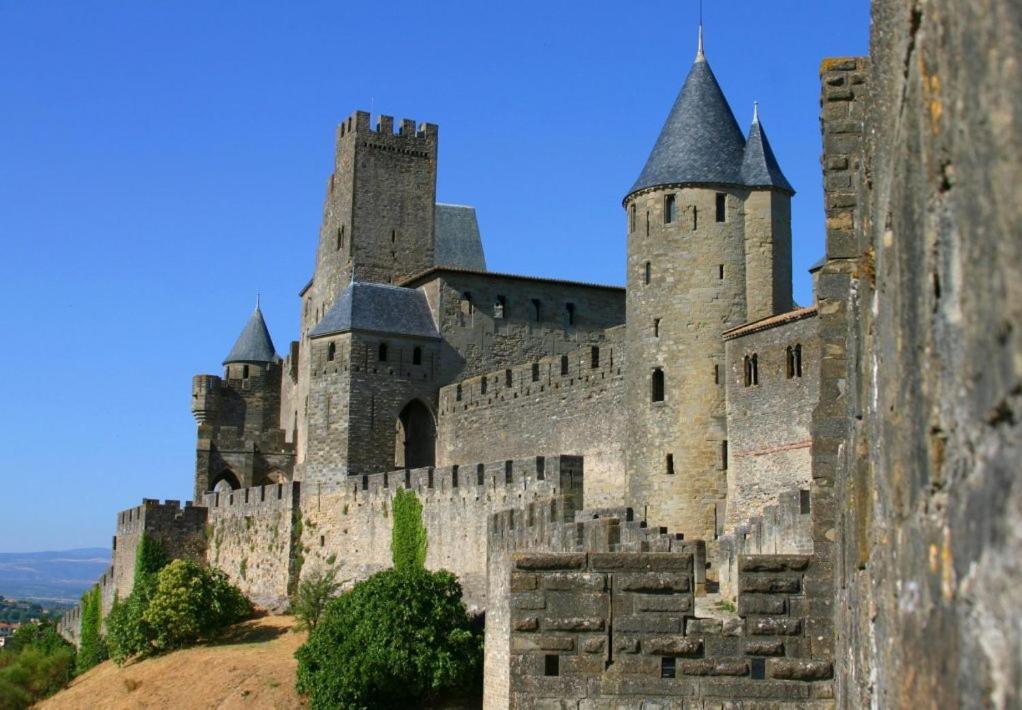 Tout Confort ! Calme, Climatisation, Parking Gratuit, Grande Terrasse, Ascenseur, Wifi Carcassonne Exterior foto